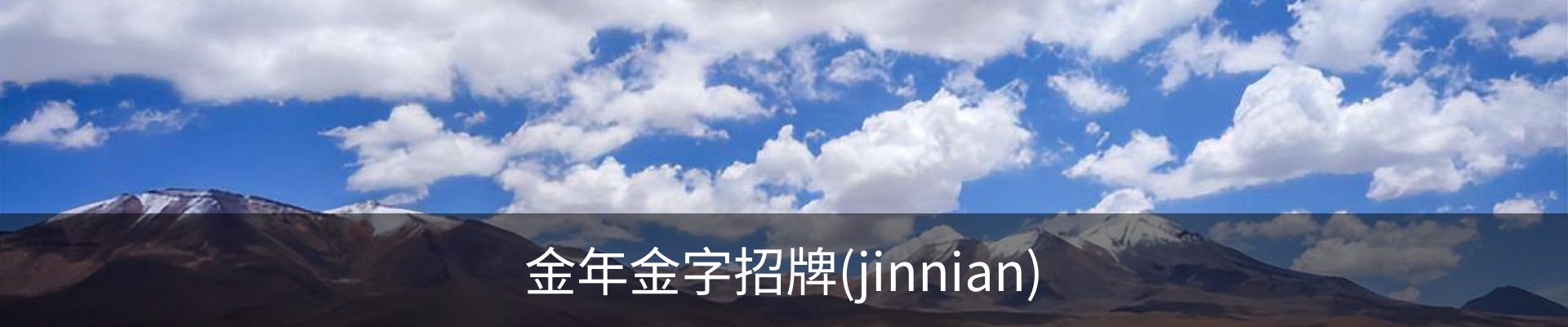 金年金字招牌(jinnian)